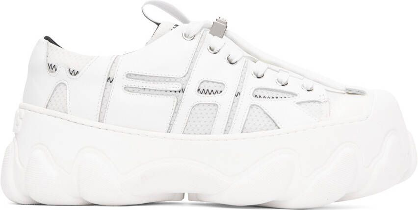 GCDS White IBEX Sneakers