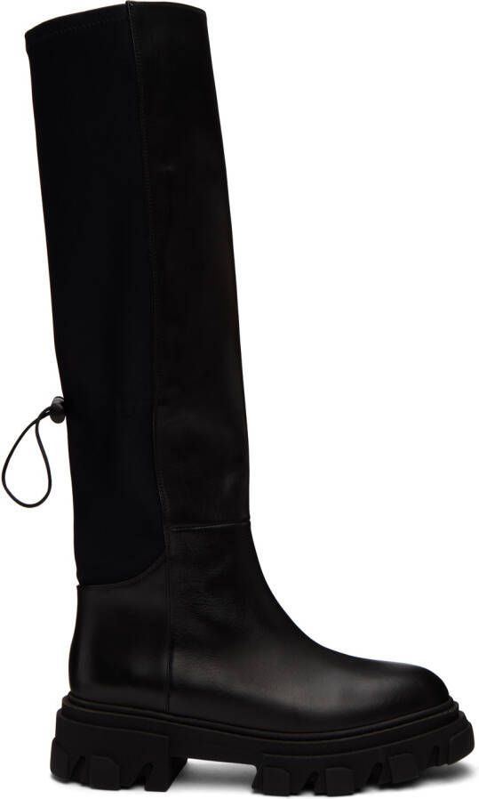 GIABORGHINI Black Gia 12 Boots - Picture 5