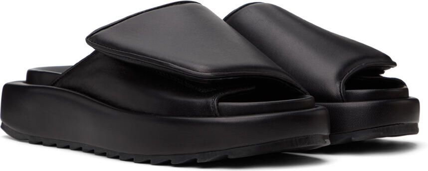 GIABORGHINI Black Gia 1 Sandals