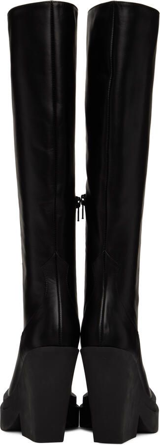 GIABORGHINI Black Gia 14 Boots - Picture 4