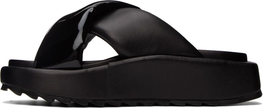 GIABORGHINI Black Gia 25 Sandals - Picture 3