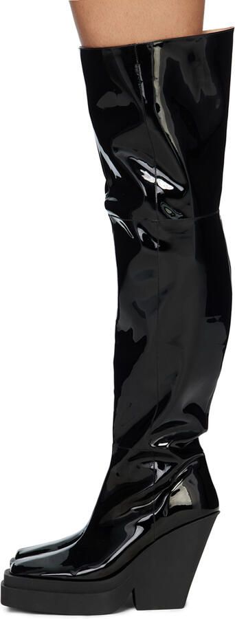 GIABORGHINI Black Gia 31 Boots - Picture 3