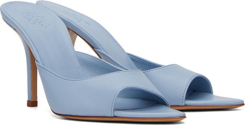 GIABORGHINI Blue Pernille Teisbaek Edition Perni 04 Heeled Mules - Picture 2