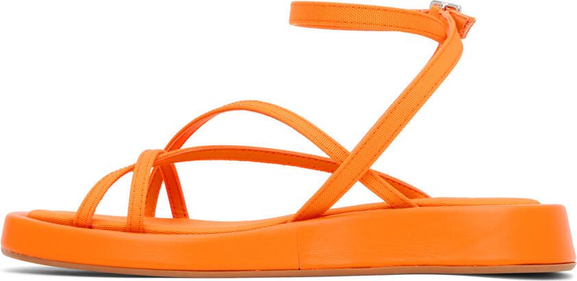 GIABORGHINI Orange Rosie 16 Sandals - Picture 3
