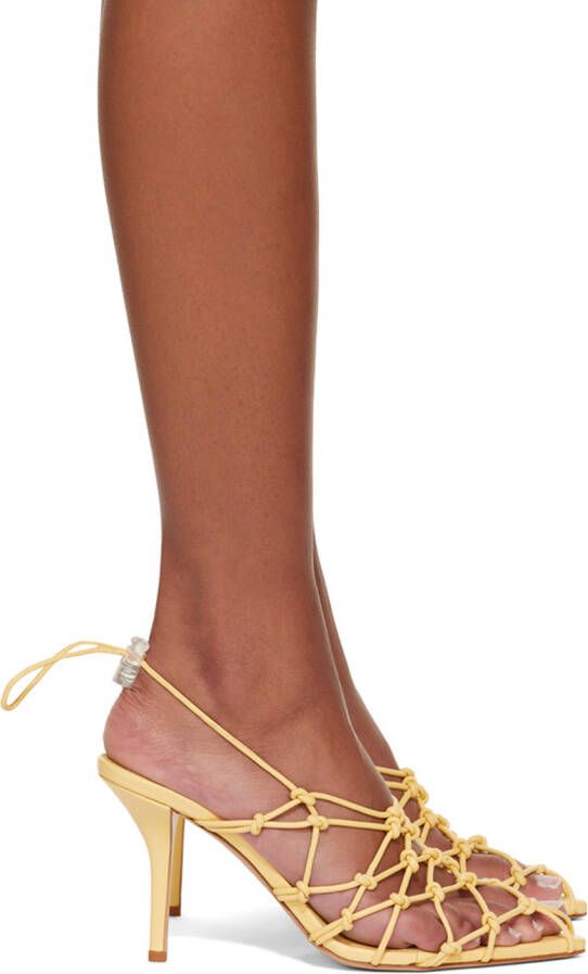 GIABORGHINI Yellow Gia 11 Heels