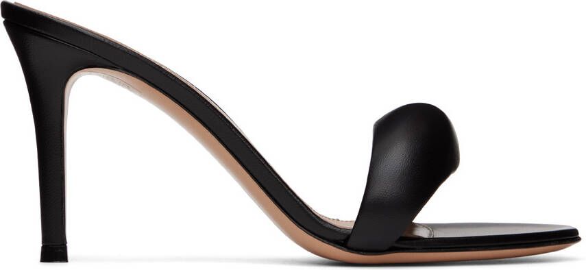 Gianvito Rossi Black Bijoux 85 Sandals - Picture 5