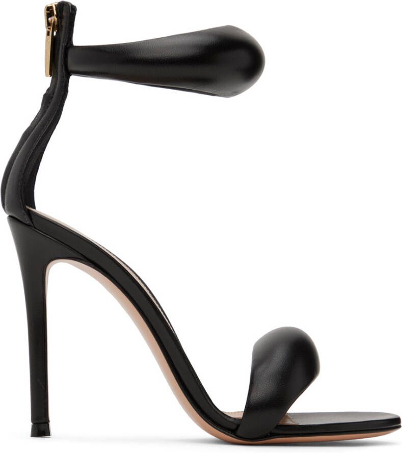 Gianvito Rossi Black Bijoux Heeled Sandals - Picture 3