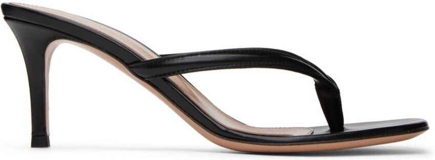 Gianvito Rossi Black Calypso Sandals - Picture 2