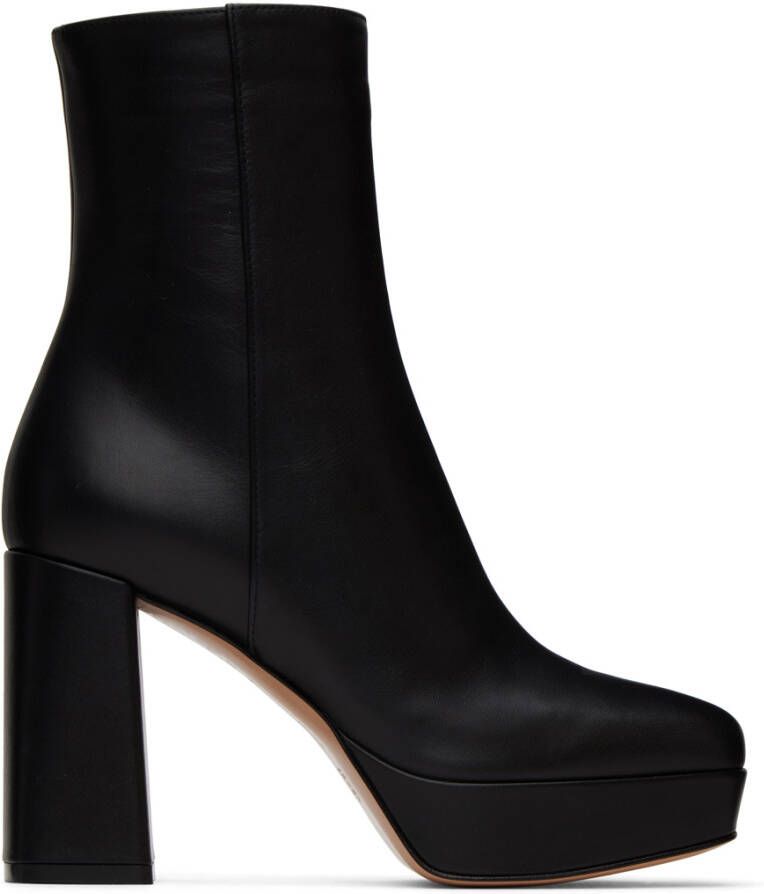Gianvito Rossi Black Daisen Boots