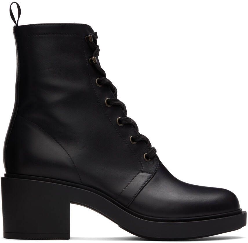 Gianvito Rossi Black Foster Boots - Picture 5