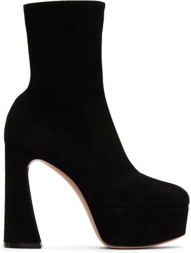 Gianvito Rossi Black Holly Boots