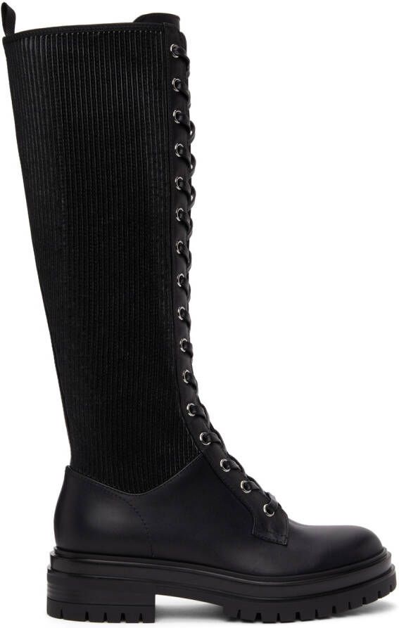 Gianvito Rossi Black Martis 20 Tall Boots - Picture 5