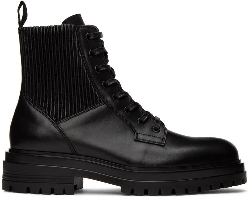 Gianvito Rossi Black Martis Boots