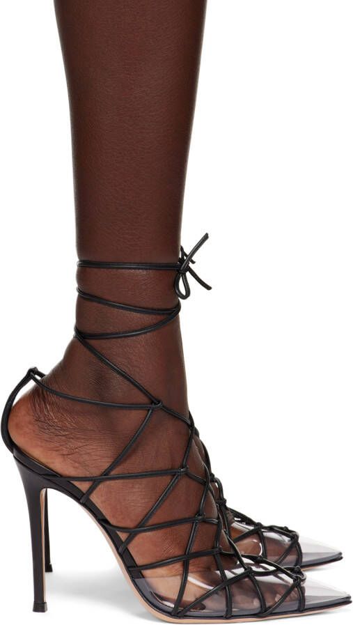 Gianvito Rossi Black Miria Heels