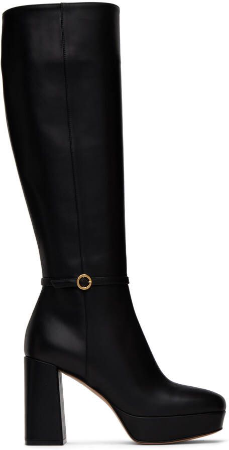 Gianvito Rossi Black Moreau Boots - Picture 2