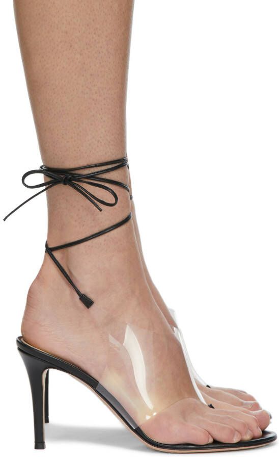 Gianvito Rossi Black Nerea Heeled Sandals - Picture 5