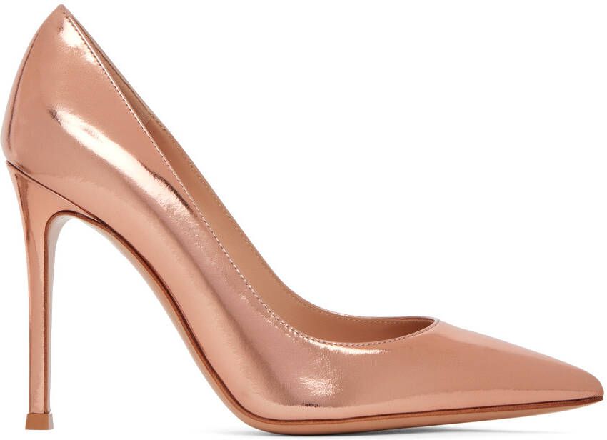 Gianvito Rossi Copper Gianvito 105 Heels
