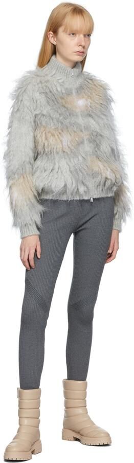 Gianvito Rossi Beige Eiko Combat Boots - Picture 4