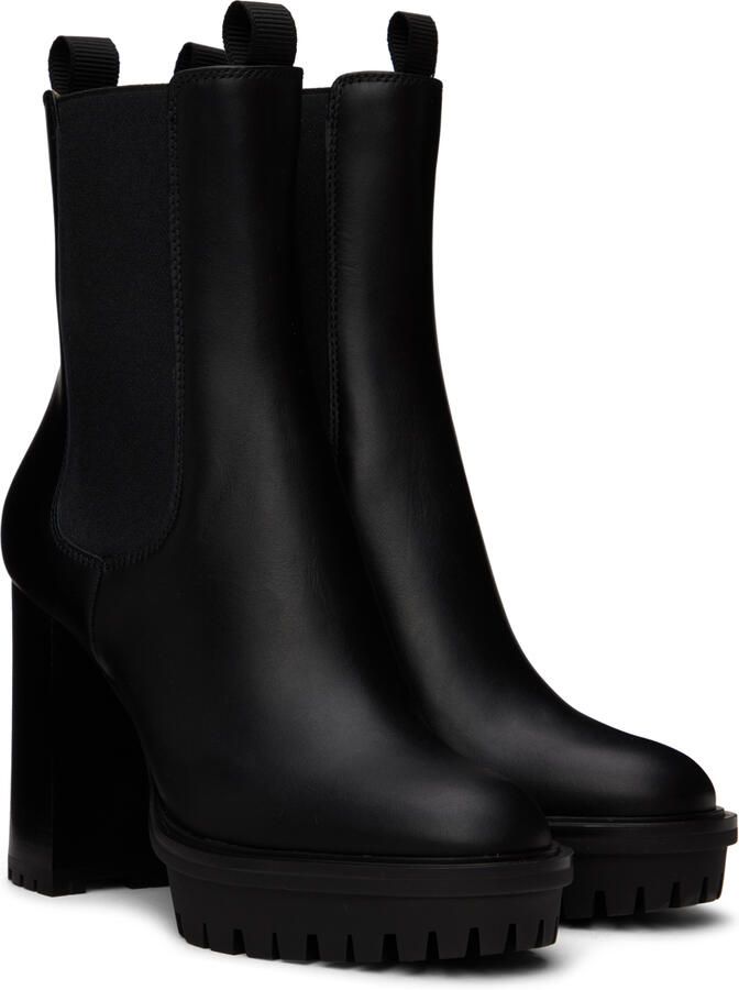 Gianvito Rossi Black Chester 70 Chelsea Boots - Picture 3
