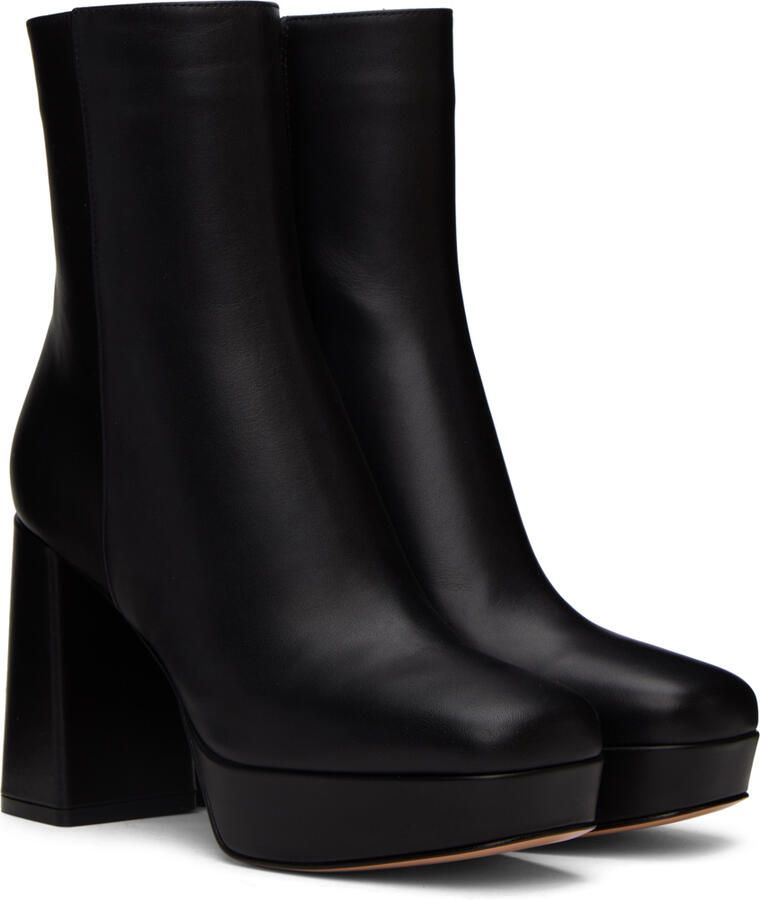 Gianvito Rossi Black Daisen Boots - Picture 3