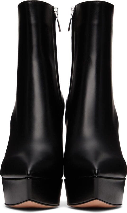 Gianvito Rossi Black Dasha 85 Boots - Picture 2