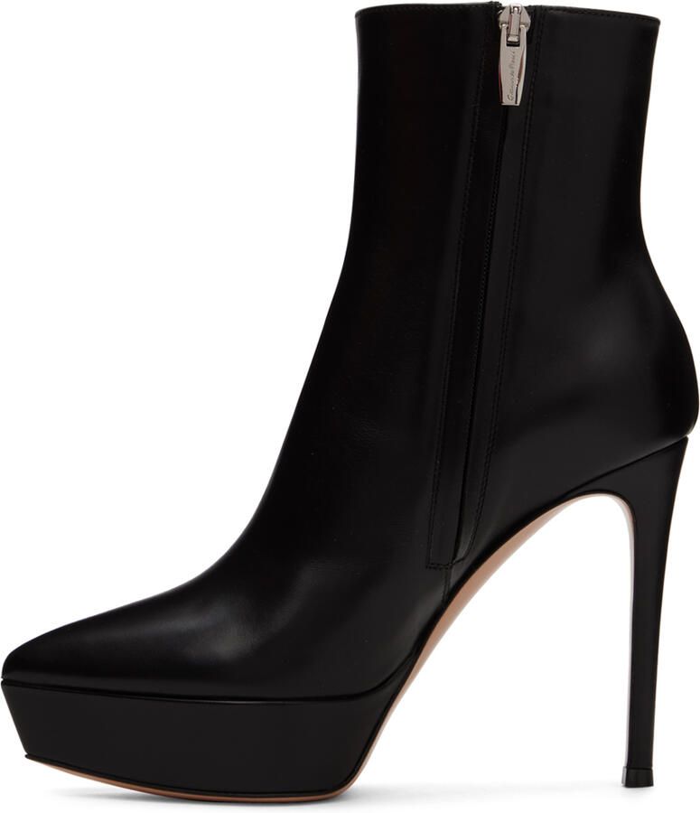 Gianvito Rossi Black Dasha Boots - Picture 2