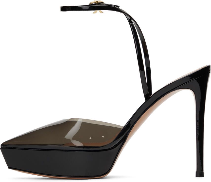 Gianvito Rossi Black Dashiel Heels - Picture 3