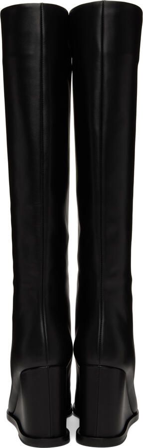 Gianvito Rossi Black Hamnes Tall Boots - Picture 5