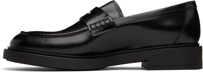 Gianvito Rossi Black Harris Loafers - Picture 3