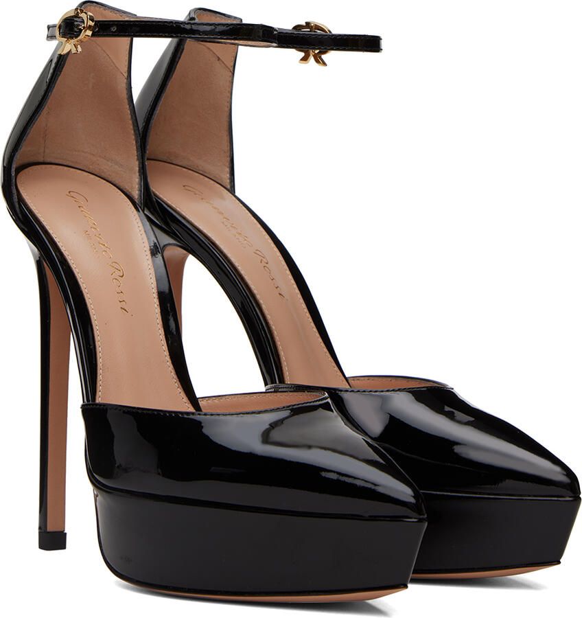 Gianvito Rossi Black Kasia Heels