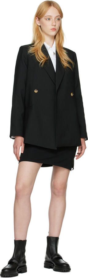 Gianvito Rossi Black Leather Berck Boots - Picture 4