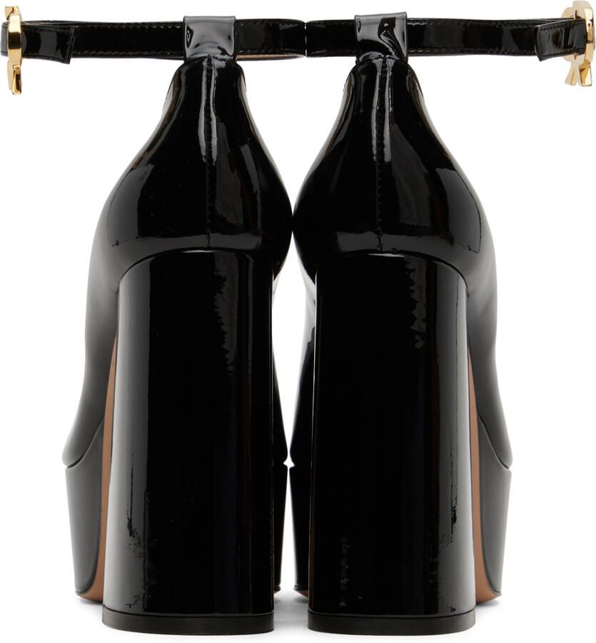 Gianvito Rossi Black Manila Heels