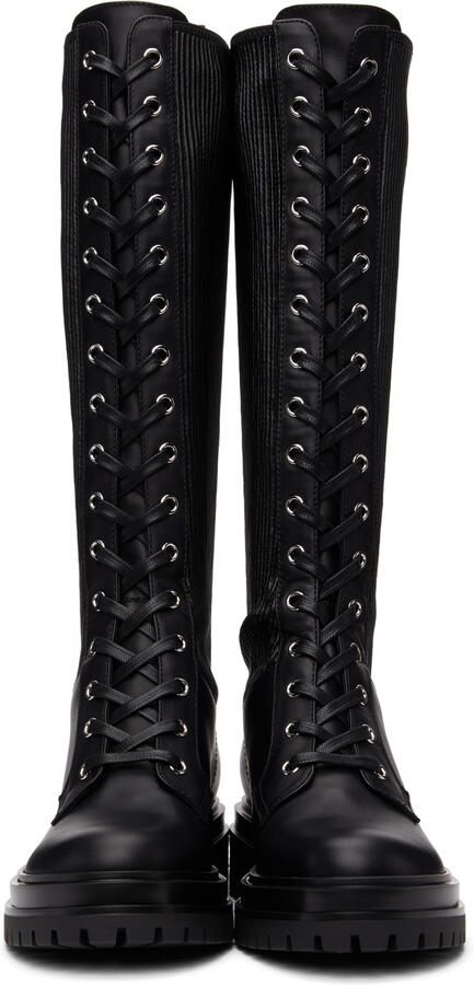 Gianvito Rossi Black Martis 20 Tall Boots - Picture 2