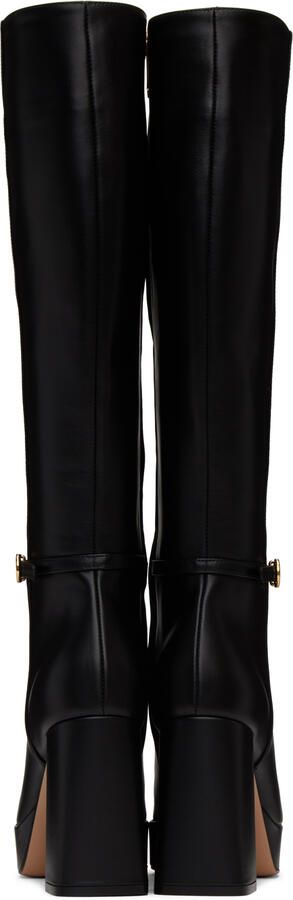 Gianvito Rossi Black Moreau Boots - Picture 5