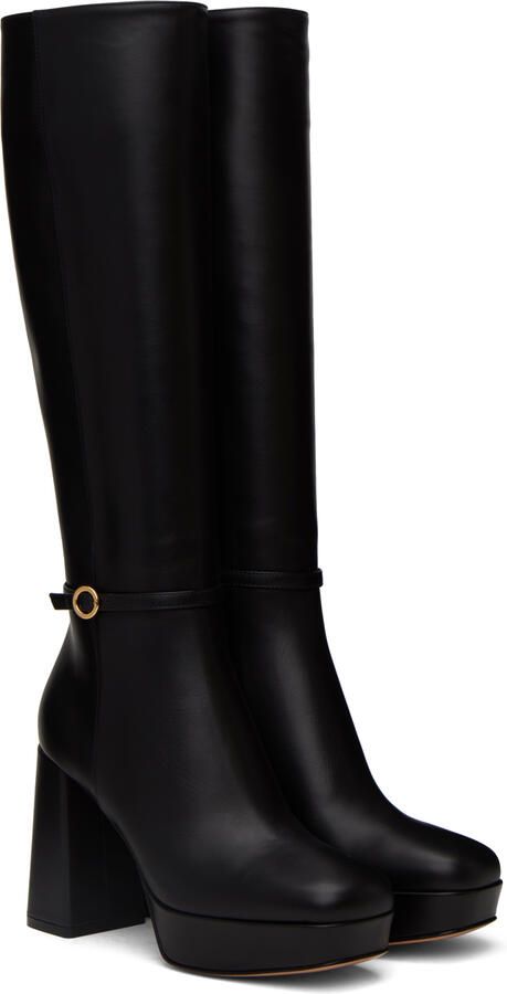 Gianvito Rossi Black Moreau Boots