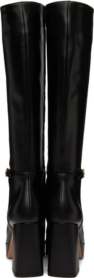 Gianvito Rossi Black Moreau Tall Boots - Picture 3
