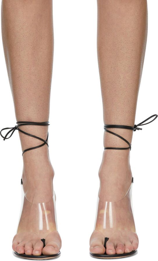 Gianvito Rossi Black Nerea Heeled Sandals