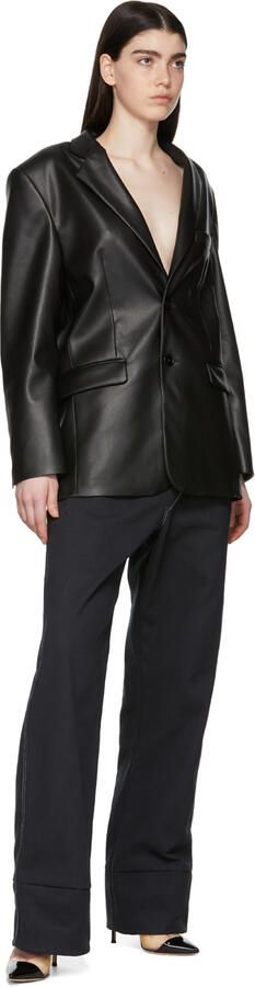 Gianvito Rossi Black Patent Plexi 105 Heels - Picture 4