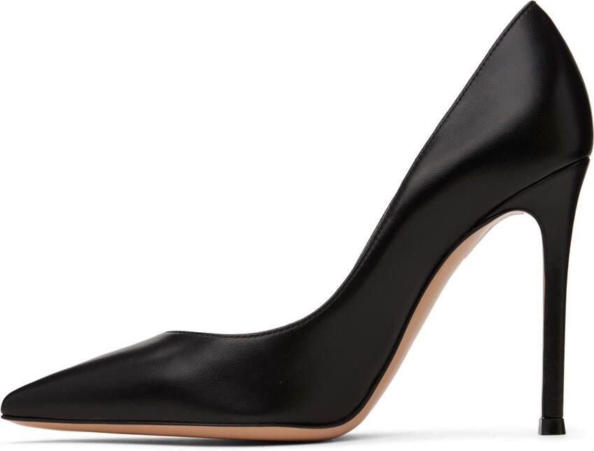 Gianvito Rossi Black Pointed Heels - Picture 3
