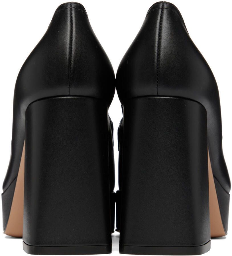 Gianvito Rossi Black Rouen Heels