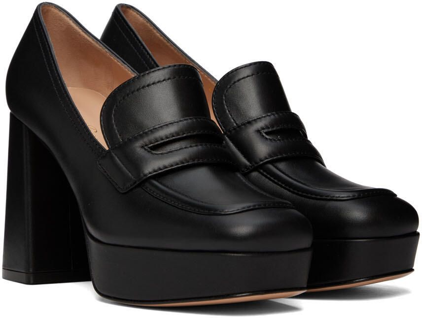 Gianvito Rossi Black Rouen Heels - Picture 2