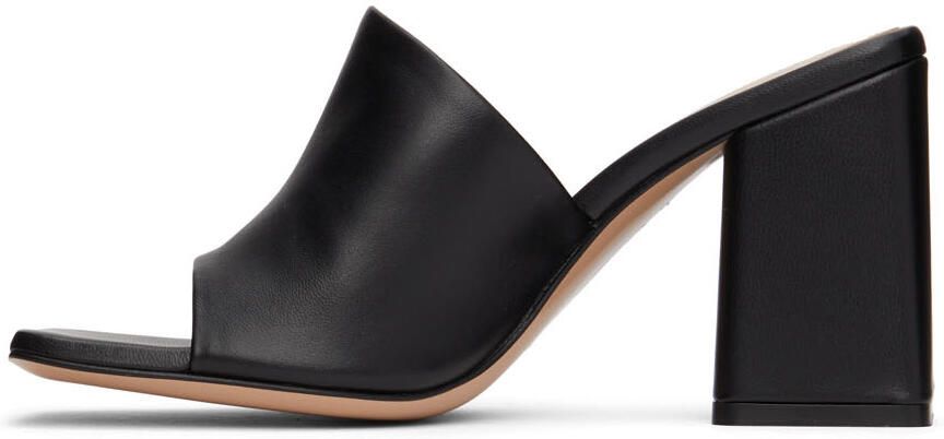 Gianvito Rossi Black Wynn Heeled Sandals - Picture 3