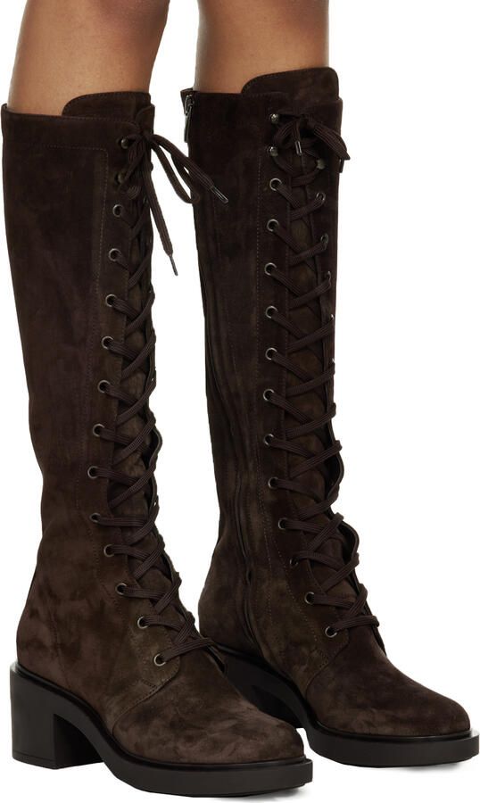 Gianvito Rossi Brown Foster Boots