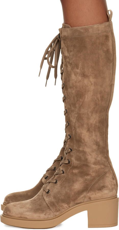 Gianvito Rossi Brown Foster Boots - Picture 3