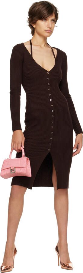 Gianvito Rossi Brown Gianvito 105 Heels - Picture 4