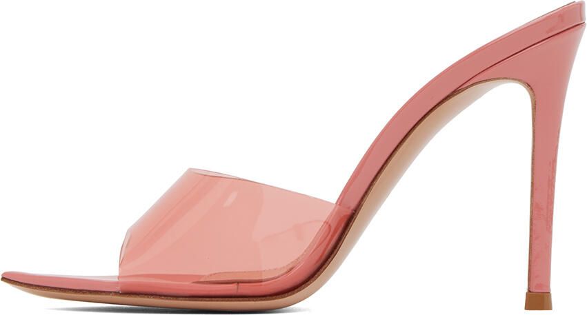 Gianvito Rossi Pink Elle 105 Heeled Sandals - Picture 3