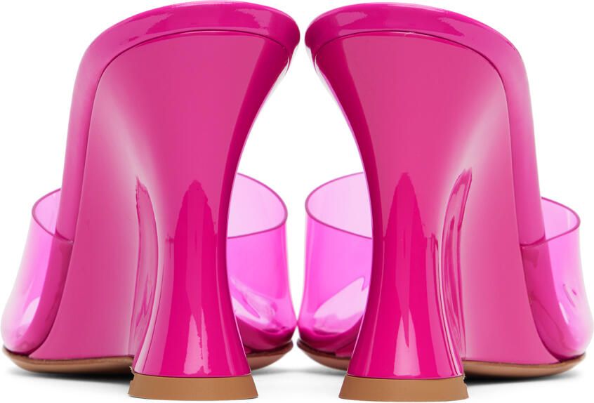 Gianvito Rossi Pink Futura Mules