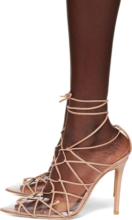 Gianvito Rossi Pink Miria Heels - Picture 3