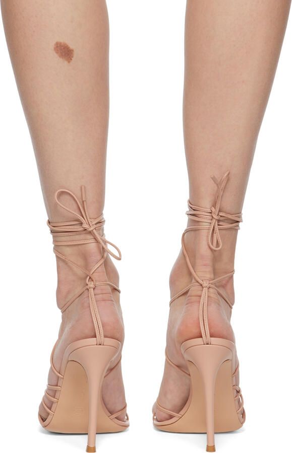 Gianvito Rossi Pink Sylvie Heeled Sandals - Picture 5