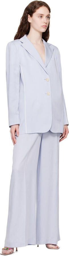 Gianvito Rossi Silver Ribbon Candy Heeled Sandals - Picture 4